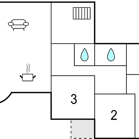 Gorgeous In With Kitchen Appartement